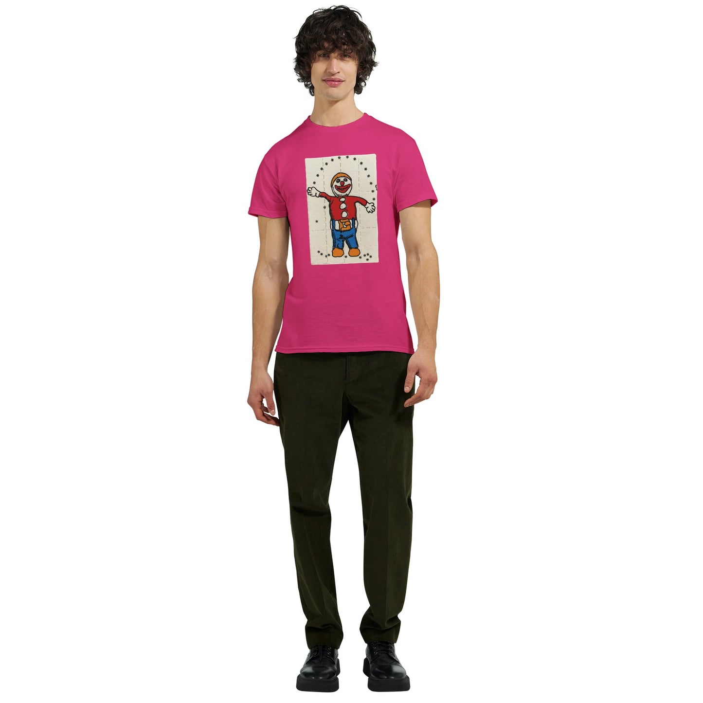 Blotter psychedelic t shirt from slogun male model