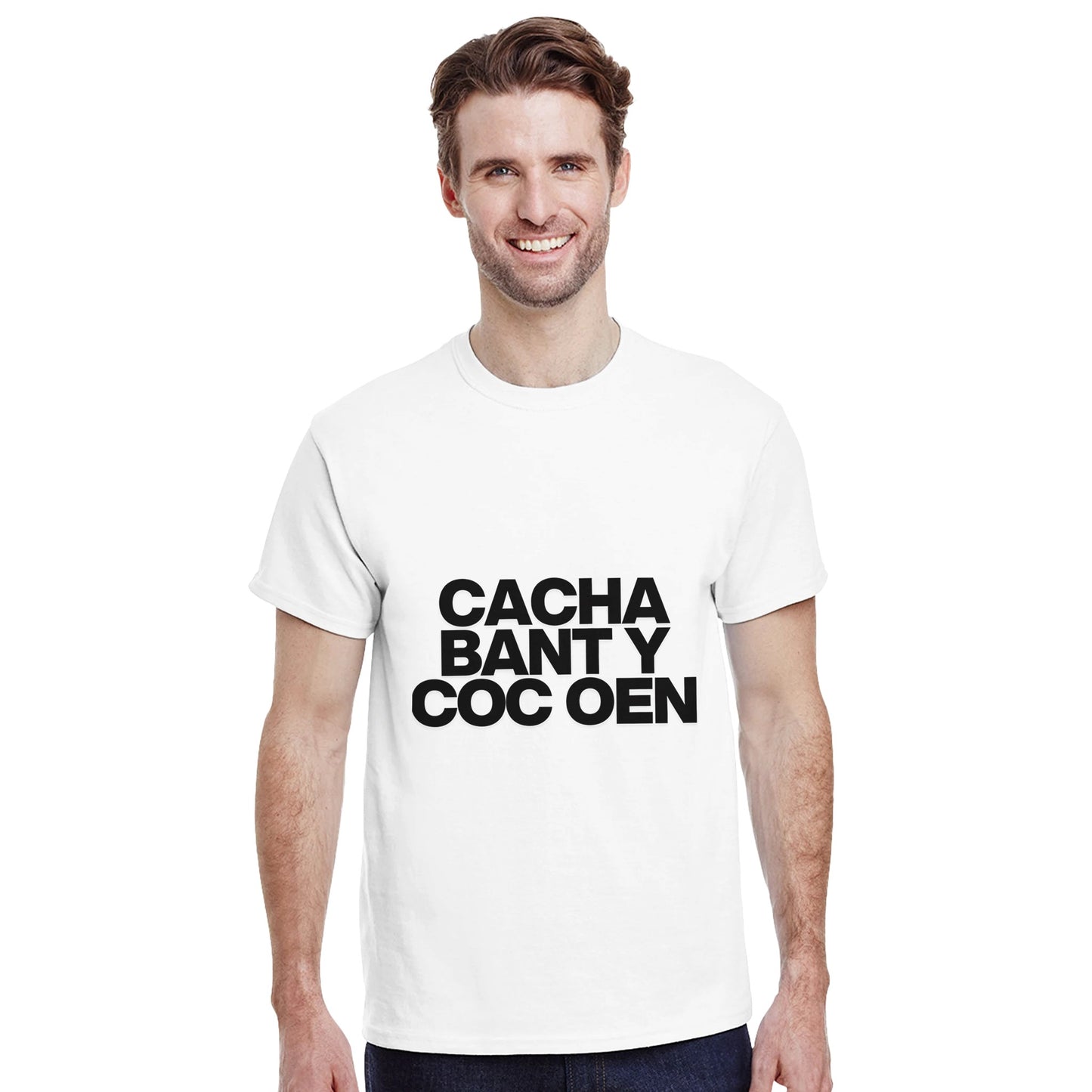 Cacha bant T-shirt from Slogun male model