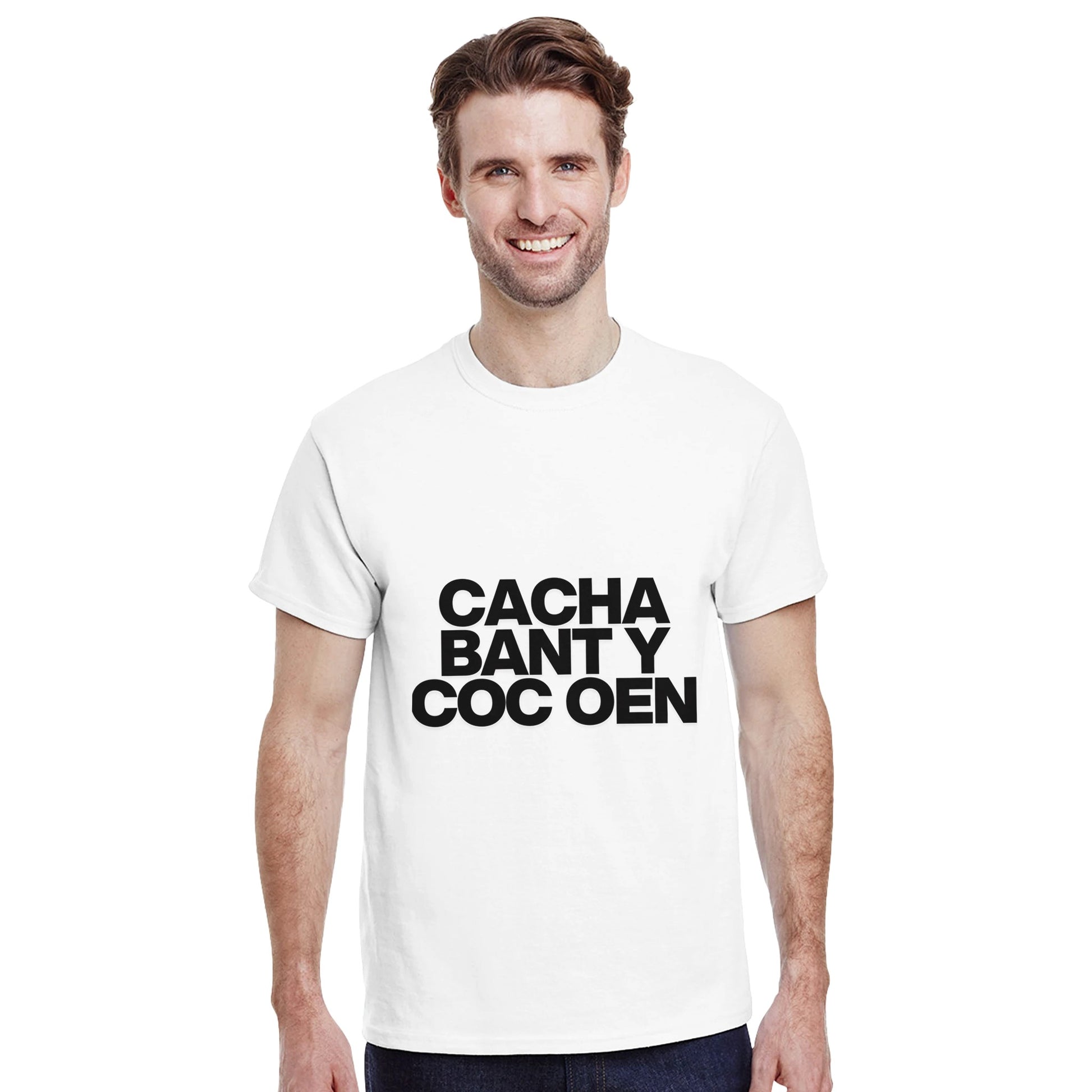 Cacha bant T-shirt from Slogun male model