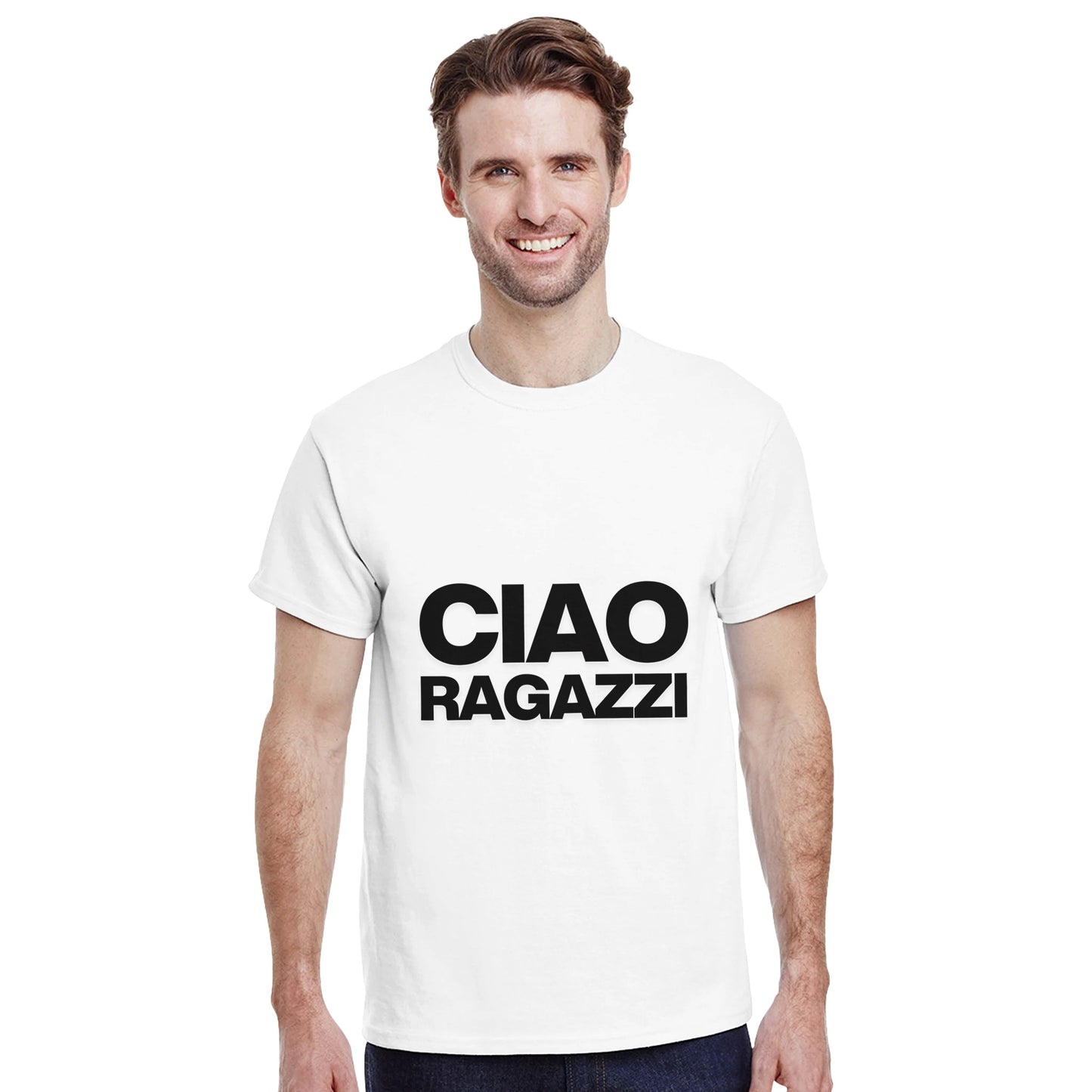 Ciao Ragazzi T-shirt from slogun male model