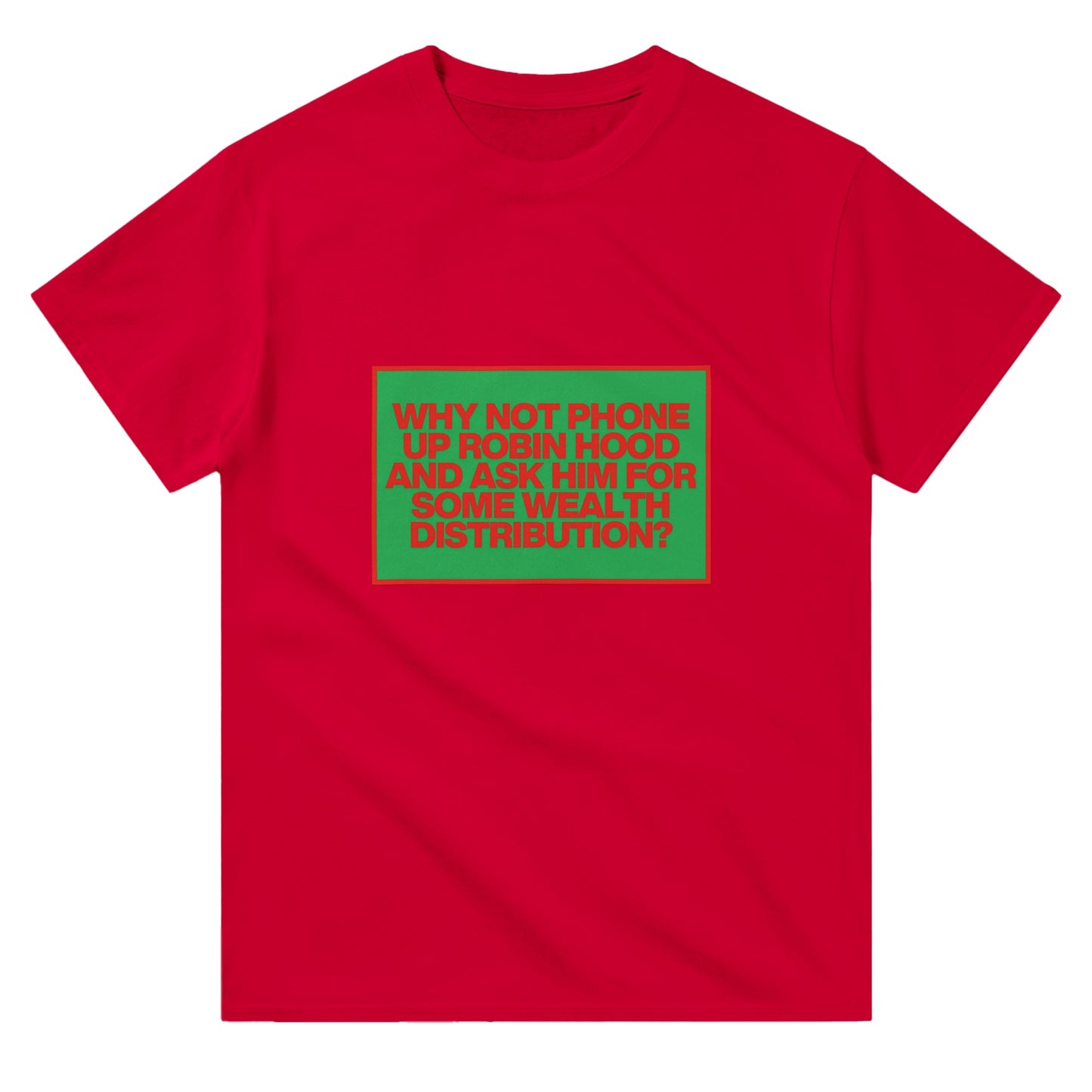 Hammersmith palais clash T-shirt from slogun red