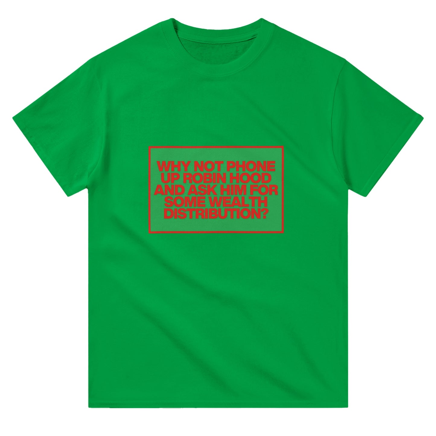 Hammersmith palais clash T-shirt from slogun green