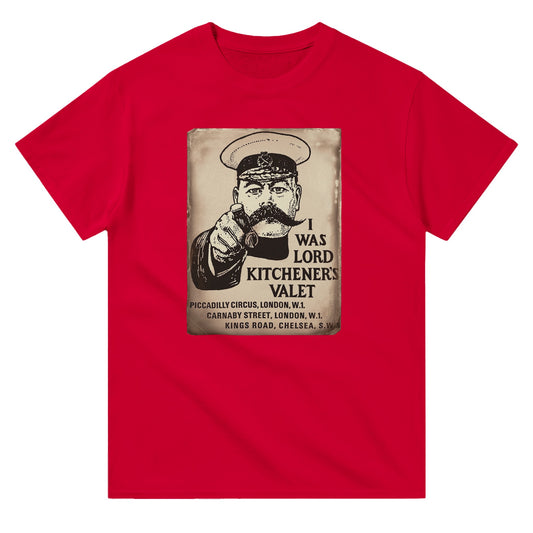 I Was Lord Kitchener's Valet t shirt from slogun