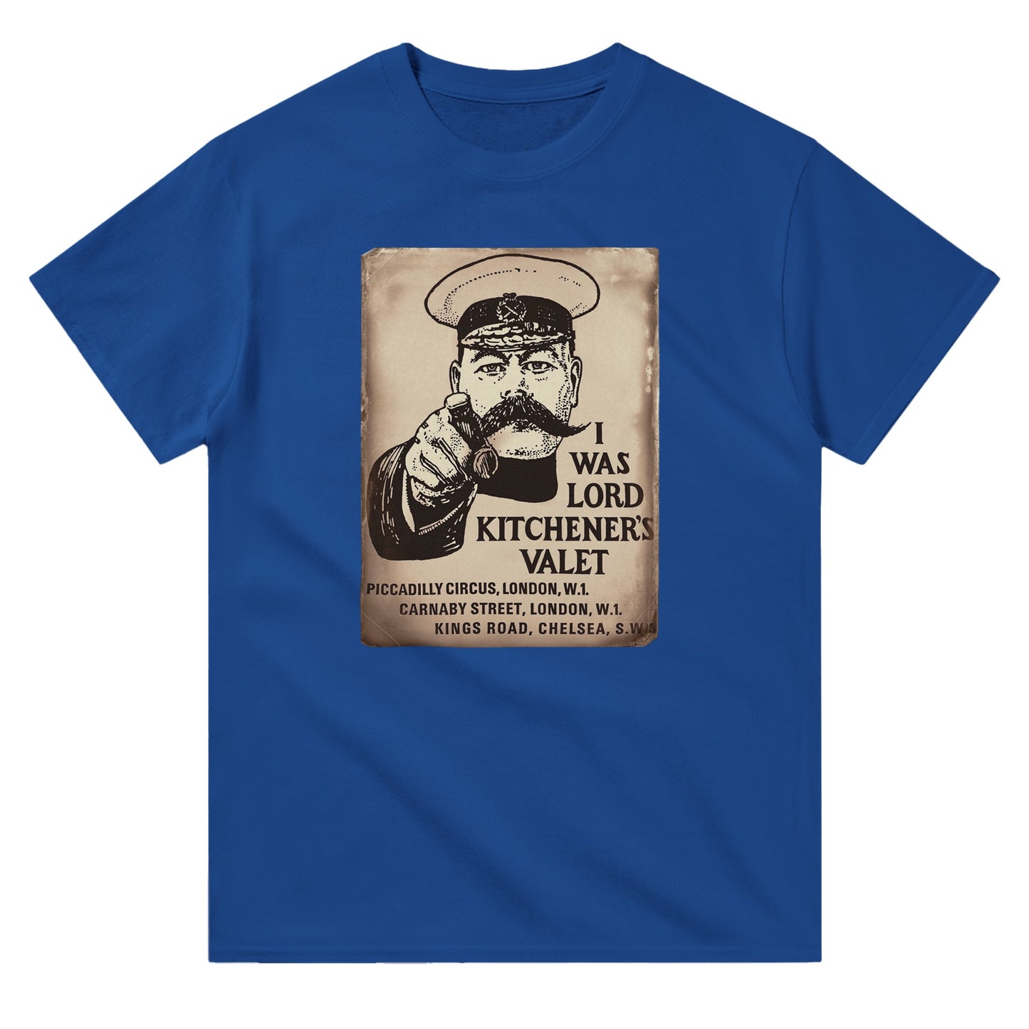 I Was Lord Kitchener's Valet t shirt from slogun