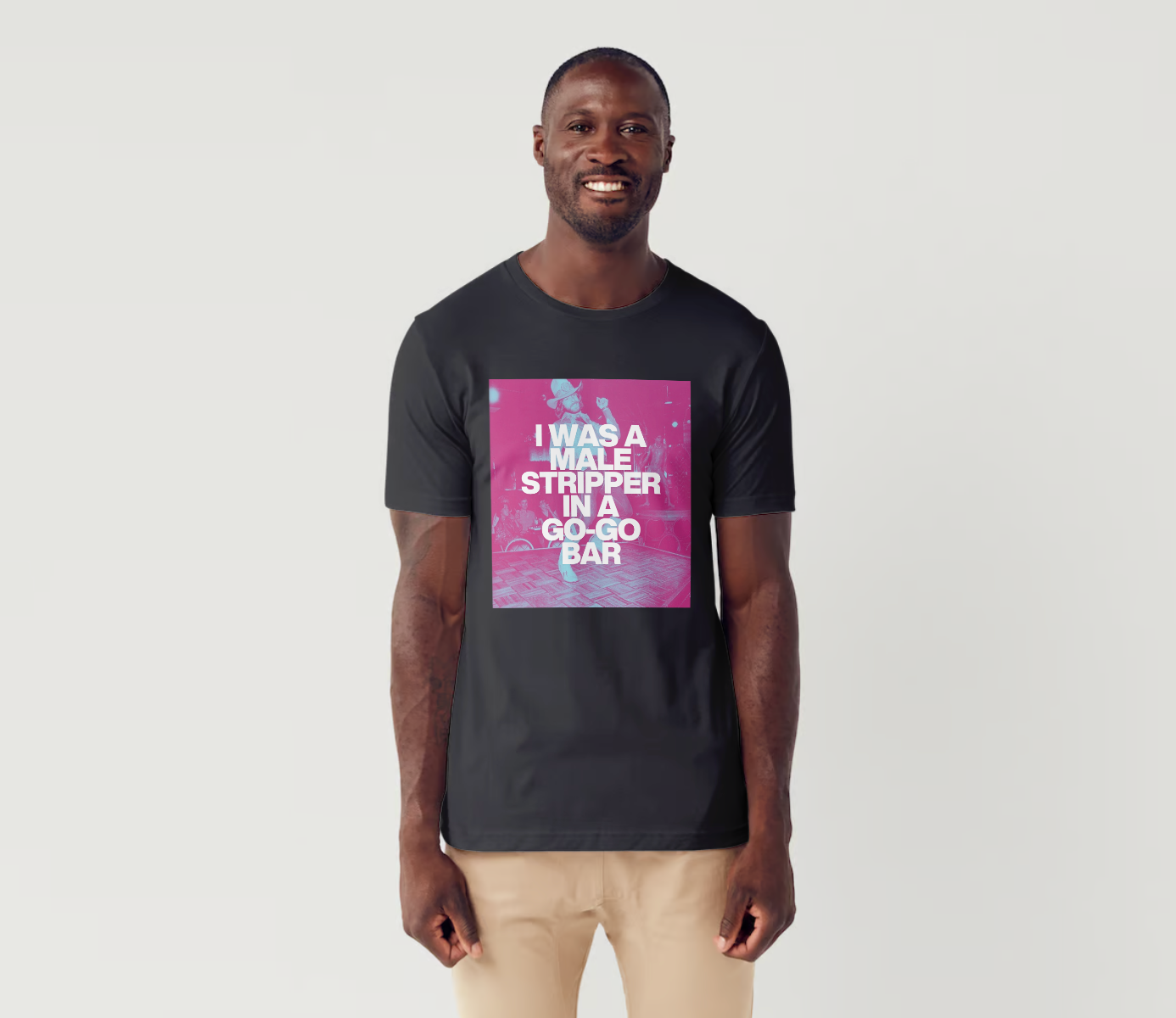 Magic Mike Male Stripper tee by Slogun male modelz