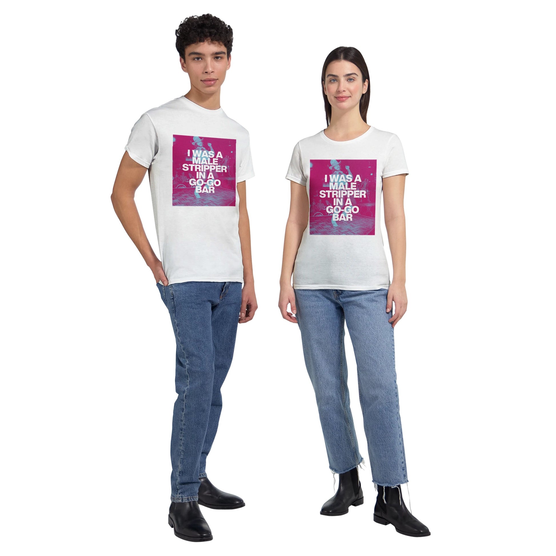 Magic Mike Male Stripper tee by Slogun models