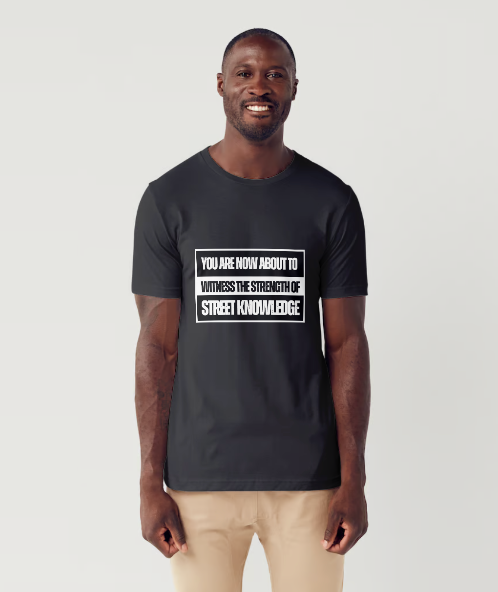 NWA straight outta compton t shirt from slogun male model 