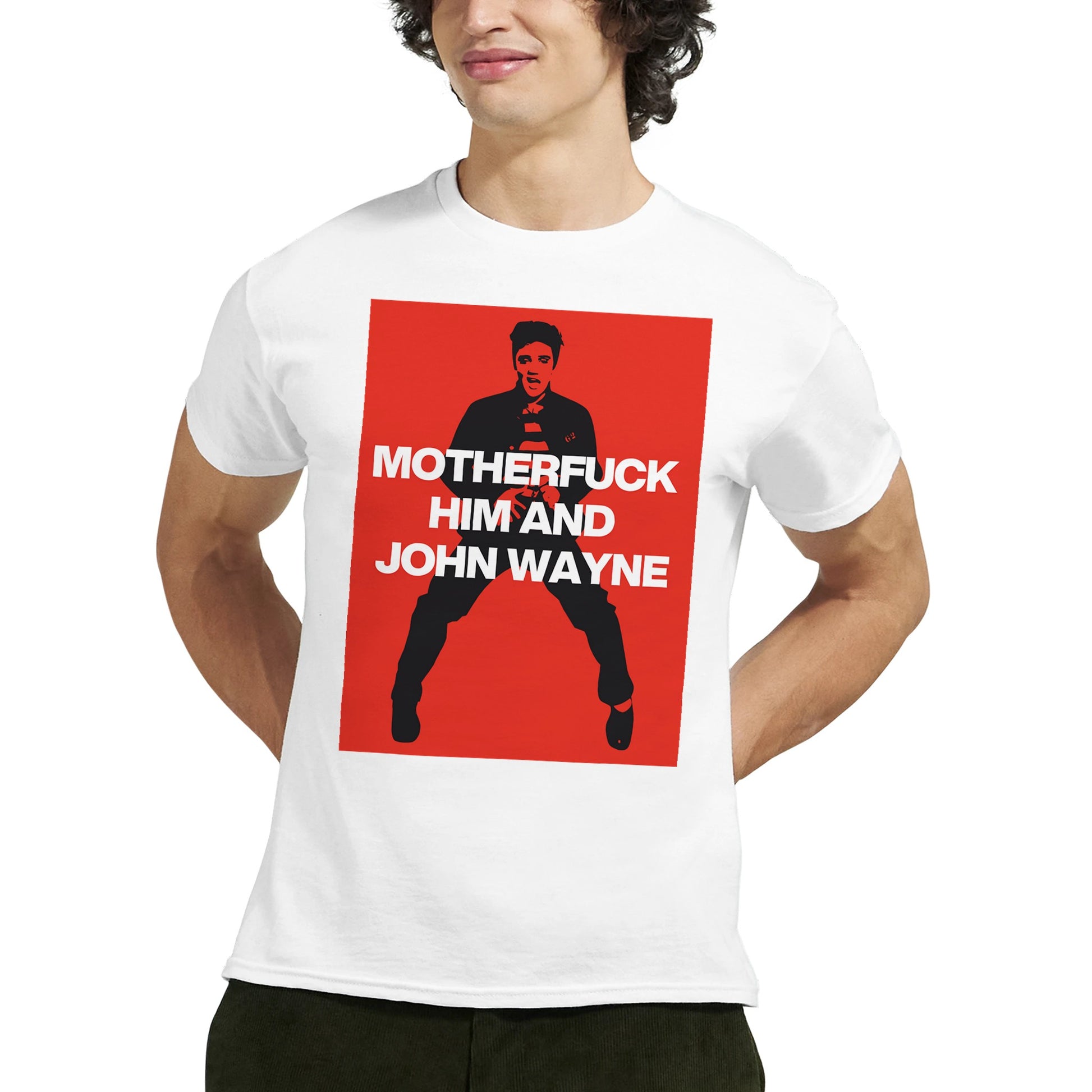 Public Enemy tee Fight The Power Elvis from slogun male close