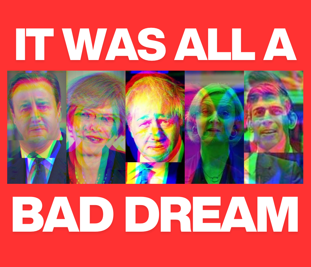 tory bad dream slogun