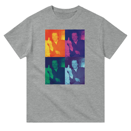 Tony Wilson Factory Records t shirt from slogun