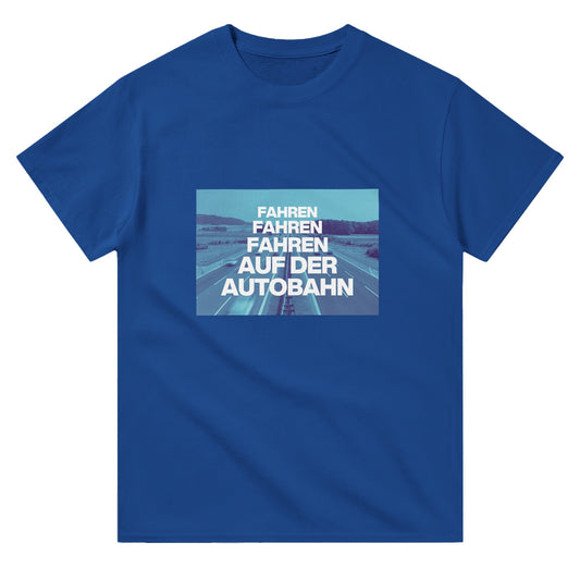 autobahn kraftwerk t shirt from slogun