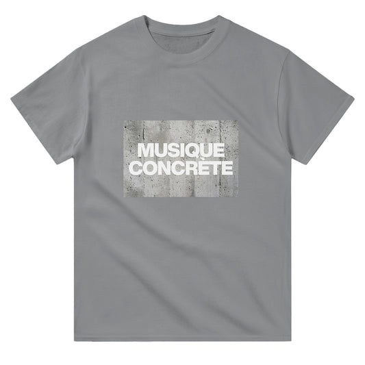 musique concrete t shirt from slogun