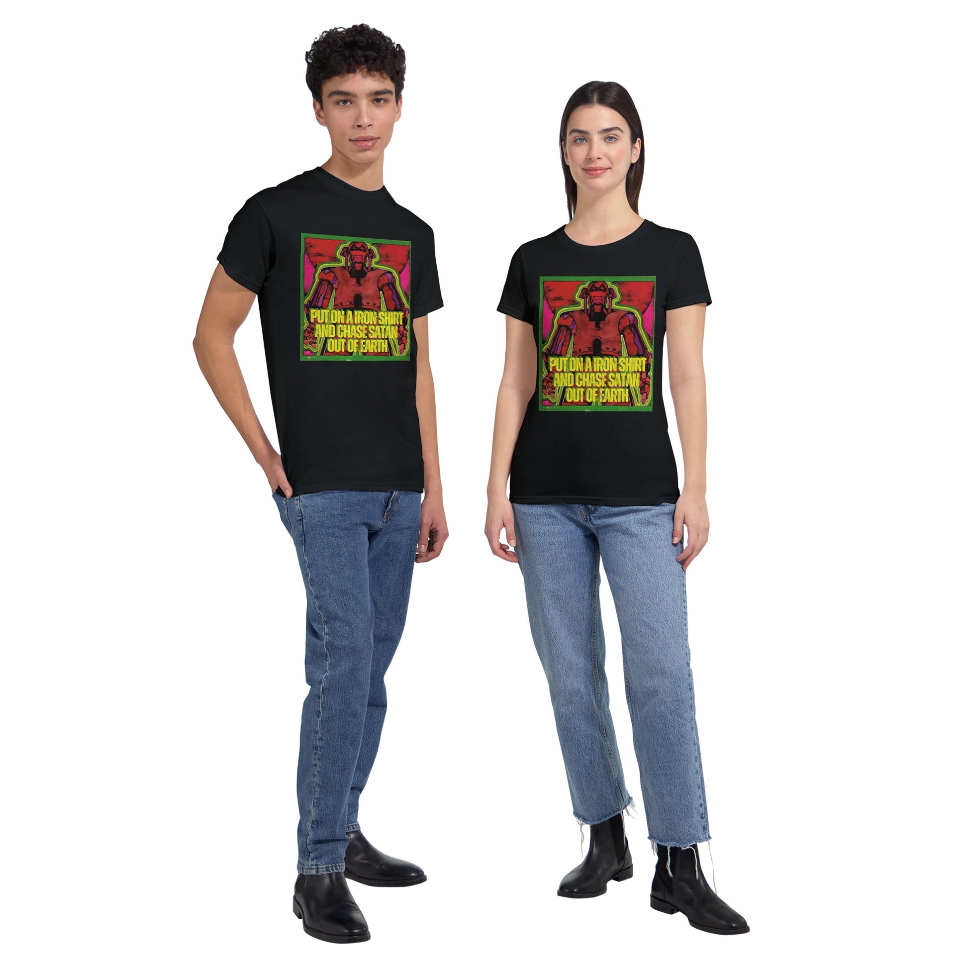 reggae t shirt max romeo chase the devil from slogun model
