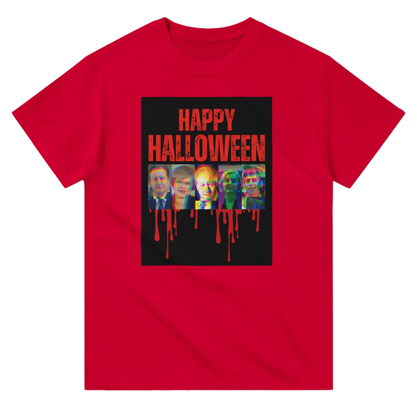 tory leadership Halloween outfit t-shirt from slogun 
