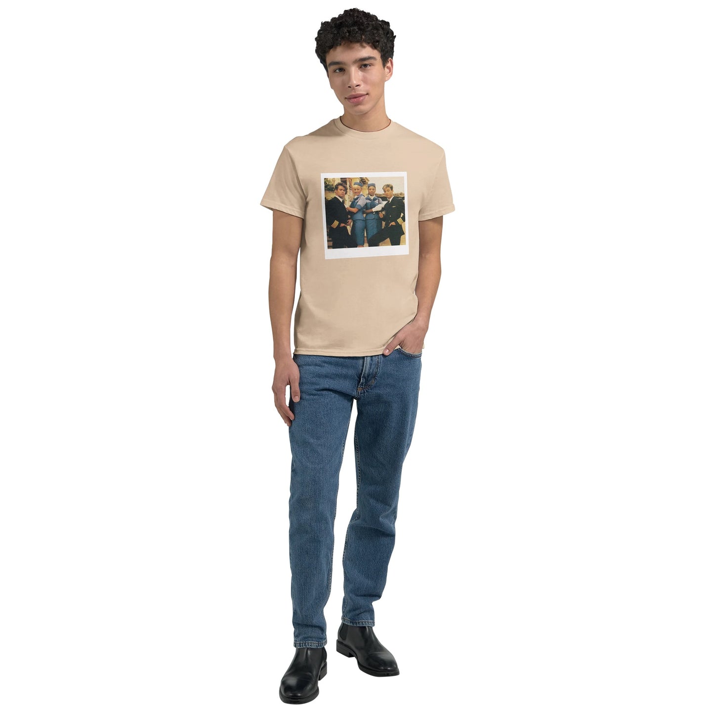 wham t shirt club tropicana from slogun male model