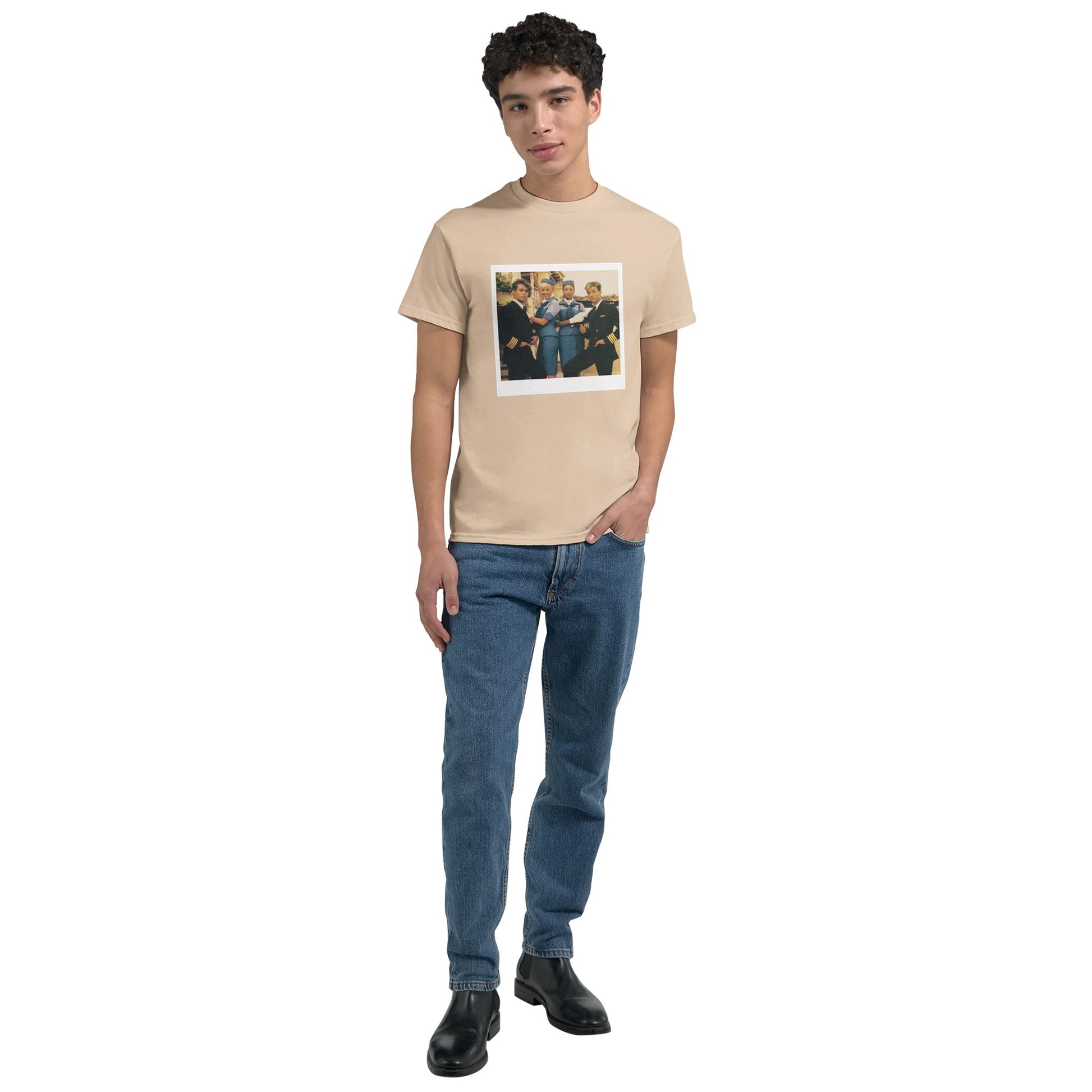 wham t shirt club tropicana from slogun male model